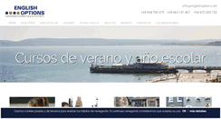 Desktop Screenshot of englishoptions.net